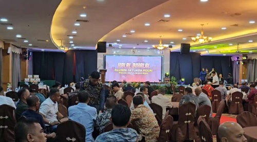 Jalin Silaturahmi, Alumni Setukpa Polri Polda Kepri Gelar Halal Bihalal 