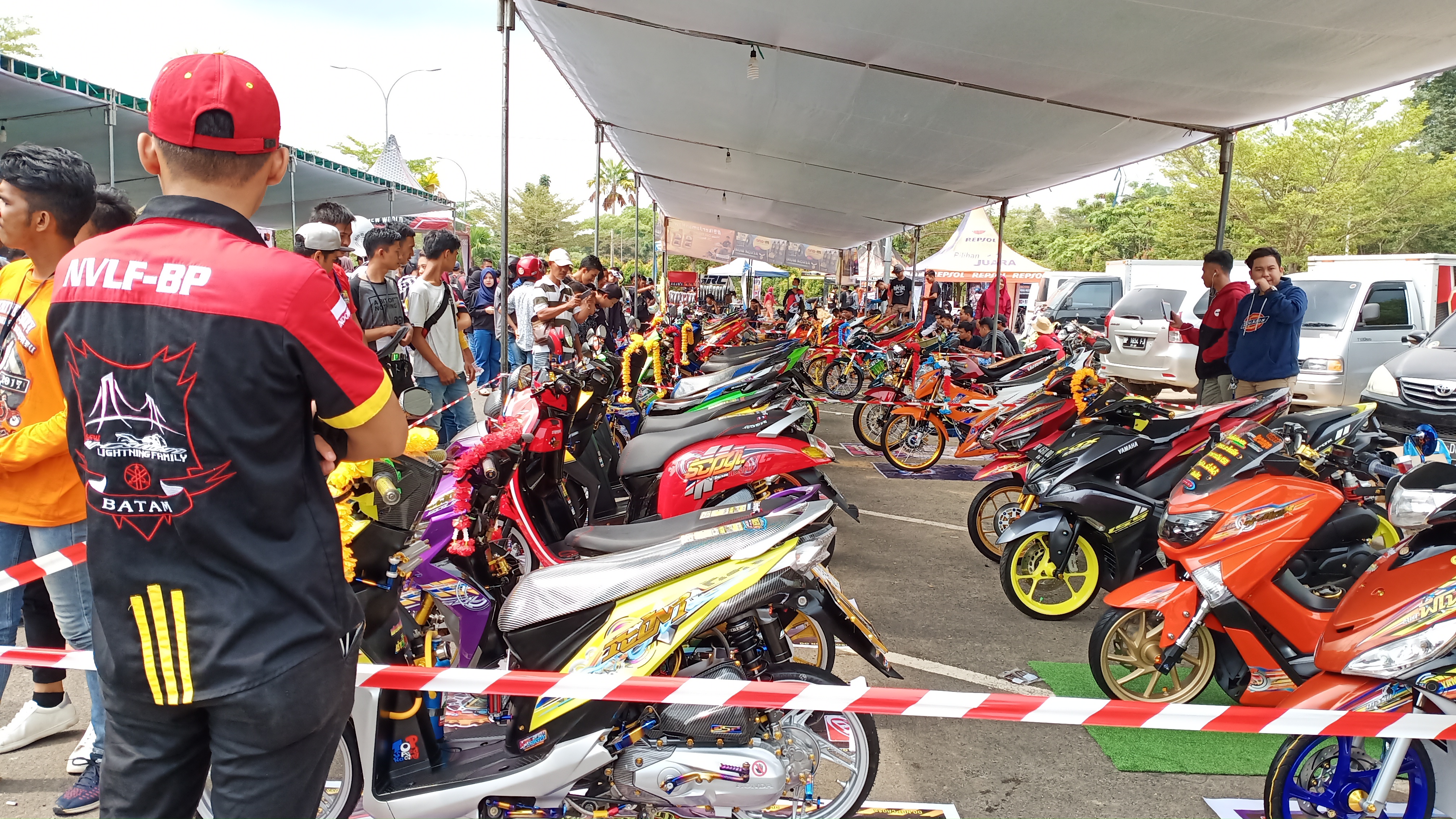 Ini Penampakan Para Motor Pada Modifikasi Kontes 2019 Di Kepri