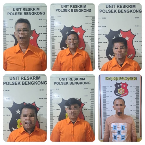 Terekam CCTV, Para Pelaku Pencuri Bahan Bangunan Kaveling di Bengkong Diringkus