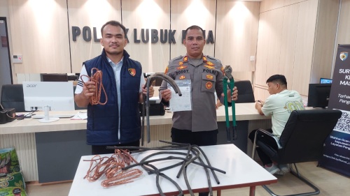 Beraksi Saat Warga Salat Jumat, Pencuri Kabel Genset Diciduk Polisi
