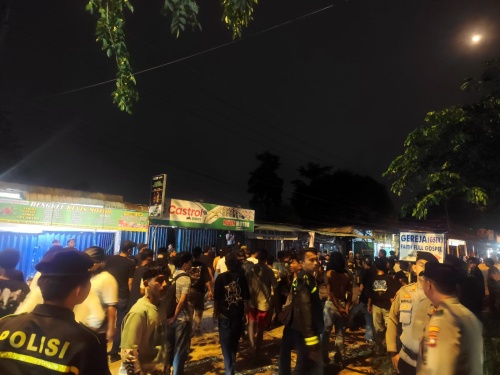 Keributan Dini Hari Libatkan Puluhan Pemuda di Kabil, Polisi Lakukan Mediasi