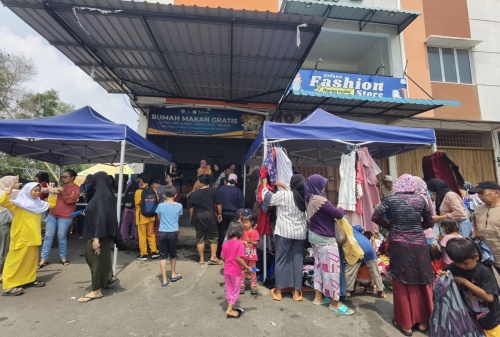 Rumah Makan Gratis Batam Genap Dua Tahun, HB Foundation Siapkan Program Pendidikan dan Rumah Singgah
