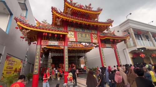Peresmian Vihara Cetya Hui Tek Kiong Batam Diwarnai Aksi Sosial, 1.000 Paket Beras Dibagikan