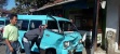 Oleng, Truk Tabrak 3 Mobil Angkot Yang Sedang Menunggu Penumpang