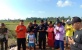 Wabup Lingga Beserta Istri Tanam Padi di Sawah Desa Panggak Darat