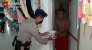 Satbrimob Polda Kepri Berbagi Menu Sahur dan Penyemprotan Disinfektan di Batam dan Karimun