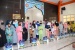 Ketua Persit KCK Koorcab Rem 033 PD I /BB Berbagi Bersama Anak Yatim