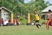 Kapolres Bintan Cetak 1 Gol, di Pertandingan Persahabatan Antara Polres Bintan Vs Polsek Jajaran