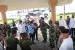 Danlantamal IV Sambut Kedatangan Menkominfo RI di Bandara Hang Nadim