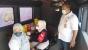 Program Gerai Vaksin Presisi Keliling, Ditreskrimum Polda Kepri Vaksin Warga Gesya Residence