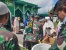 Jum'at berkah, Satgas TNI Bagikan Makanan Seusai Pelaksanaan  Ibadah Sholat Jum'at