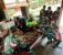 TNI Ajari Keterampilan Membuat Asbak Rokok Dari Tempurung Kelapa di Kampung Mosso