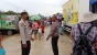 Polsek Galang Melaksanakan Pengamanan Operasi Pasar Murah di Simpang Raya Sembulang