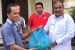 Bupati Karimun Salurkan Bantuan Sembako kepada TKBM dan Supir Pelabuhan Taman Bunga