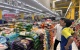 Satgas Pangan Polresta Barelang Cek Harga Beras di Retail Gogo Supermarket